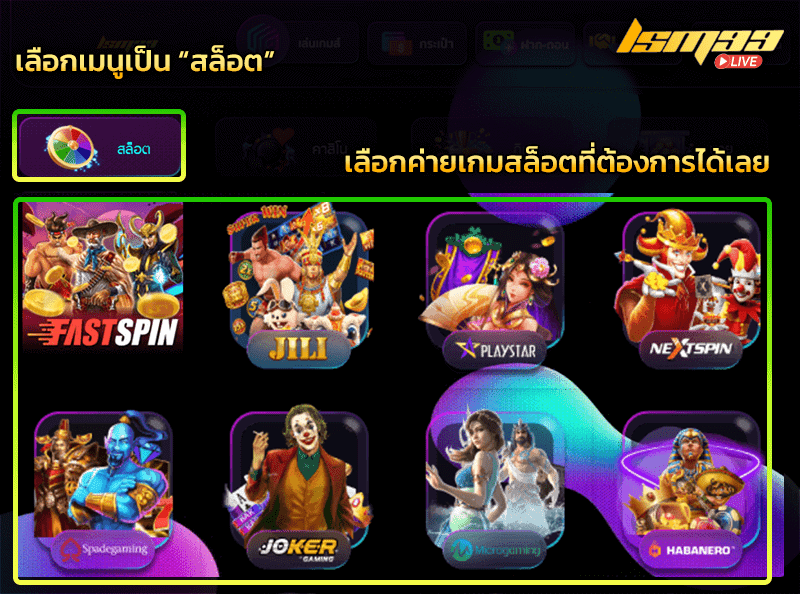 วิธีการเลือกค่ายเกมสล็อตที่เปิดให้บริการ