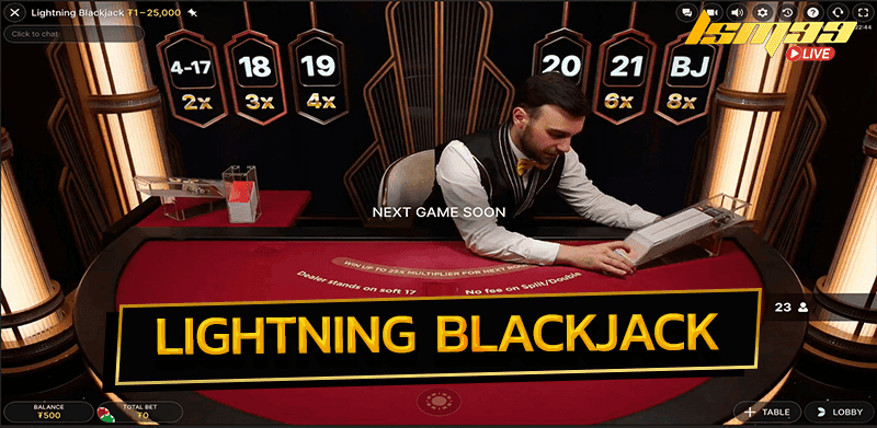 Lightning Blackjack